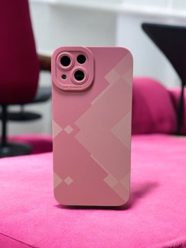 Infostyle Ovitek "Aesthetic" za iPhone 13 Svetlo roza / TPU silikon