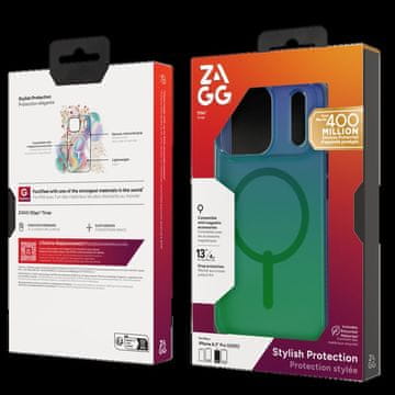 ZAGG Zaščitni ovitek Milan Snap Apple 17 Pro Raven Feather