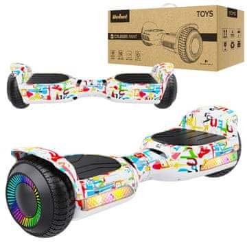 Rebel 6,5" LED hoverboard električni rolko za otroke in odrasle