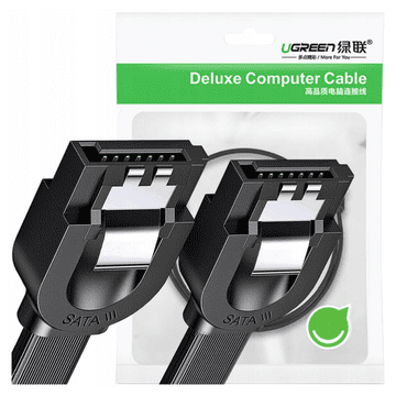 Ugreen SATA 3.0 kabel 0,5 m črne barve (US217)