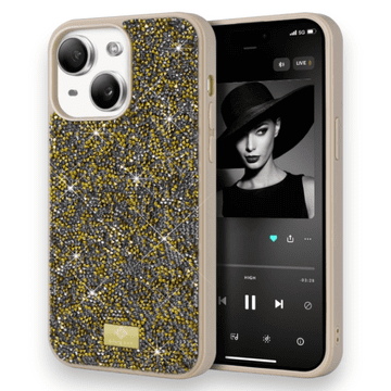 Infostyle Ovitek "BEZ Bling & Co." za iPhone 13 Zlata / TPU silikon