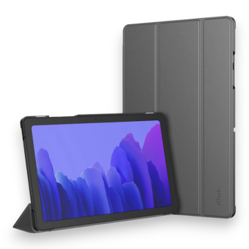 Infostyle Preklopna torbica "Protective" za tablični računalnik Samsung Galaxy TAB A7 10.4" (2020) Siva / PC + TPU silikon