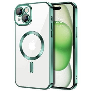Infostyle Ovitek za telefon "Luxury Crystal" iPhone 16 Svetlo zelena