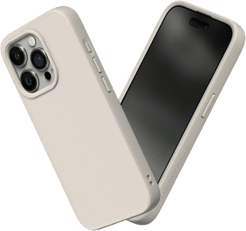 Infostyle Ovitek za telefon "Rhinoshield" za iPhone 15 Pro Max Bež / TPU silikon