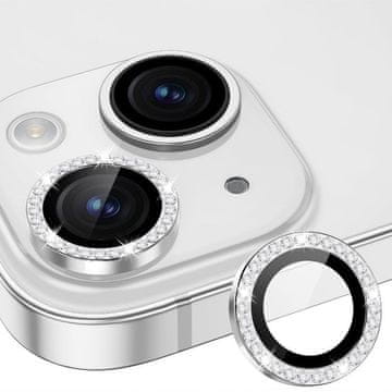 Infostyle Zaščita za kamero "LensShield Diamond" iPhone 15/15 Plus Siva