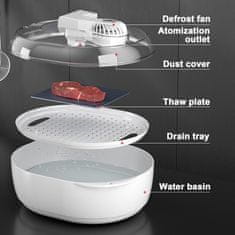 Netscroll Pametni odmrzovalnik hrane z UV sterilizacijo, DEFROST