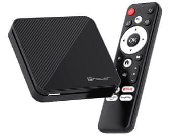 slomart TRACER TV Box multimedijski predvajalnik, črn