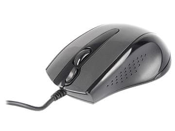 A4Tech Miška V-TRACK N-500F-1 Glossy Grey USB