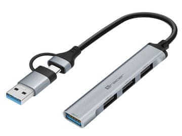 slomart Adapter Tracer A-4, USB-C na 4x USB-A