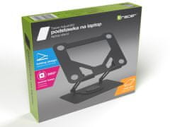 slomart Stojalo za prenosnik/tablico Tracer Adjust360, 10"-17"