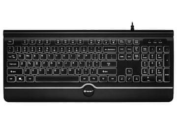 slomart Multimedijska tipkovnica TRACER OFIS PRO USB (bela osvetlitev)