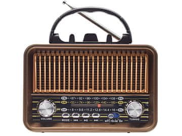 slomart TRACER Prenosni radio RTX200, FM/AM/SW, Bluetooth