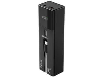 slomart TRACER Quant Power Bank 10000mAh, 100W PD+QC, vgrajen USB-C