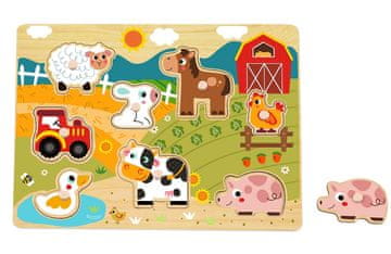 2Kids Toys Vstavljiva sestavljanka na prostem