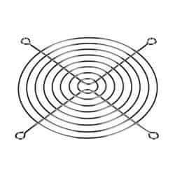 Akyga ventilatorska rešetka 12 cm/srebrna