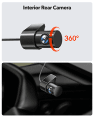 REDTIGER F9 - 4K Dual Mini Dash Cam – avto kamera z GPS in Wi-Fi
