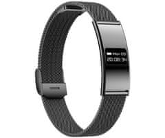 Forever Elegance SB-B8 pametna zapestnica, OLED zaslon, Carbon Black (FOR-SB-B8-ELEGANCE-B)