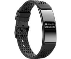Forever Elegance SB-B8 pametna zapestnica, OLED zaslon, Carbon Black (FOR-SB-B8-ELEGANCE-B)