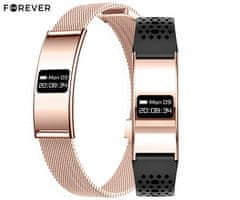 Forever Elegance SB-B8 pametna zapestnica, OLED zaslon, Rose Gold (FOR-SB-B8-ELEGANCE-RG)