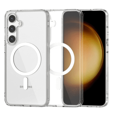 Infostyle Ovitek za telefon "MagSafe Pro" Samsung Galaxy S24 Prozorna