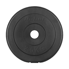 Rebel Bitumenski komplet za obtežitev 4x2,5 kg 10 kg luknja 31 mm klasična plošča