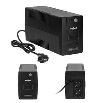 Rebel UPS 1000 napajalnik za računalnik brez povezave, 1000VA/600W, 230V 50Hz
