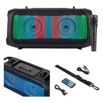 Krüger&Matz Zvočnik Kruger&Matz Bluetooth micro SD USB AUX