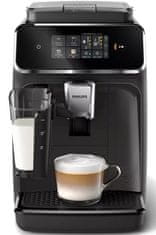 shumee PHILIPS EP2334/10 Series 2300 Espresso aparat LatteGo sistem črne in sive barve