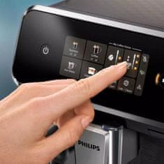 shumee PHILIPS EP2334/10 Series 2300 Espresso aparat LatteGo sistem črne in sive barve