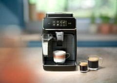 shumee PHILIPS EP2334/10 Series 2300 Espresso aparat LatteGo sistem črne in sive barve