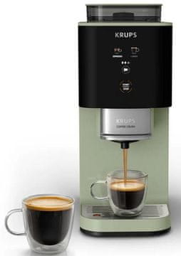 shumee KRUPS SA401LE0 Aparat za espresso Coffee Crush, širine 15 cm, pistacijeve barve