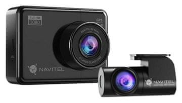 Navitel Kamera na armaturni plošči + zadnja kamera NAVITEL R9 Dual Black
