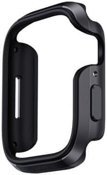UNIQ Ovitek UNIQ Valencia za Apple Watch 44/45 mm, grafiten, UNIQ-45MM-VALGRP