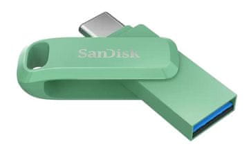 shumee SANDISK Ultra Dual Drive Go USB Type-C USB ključek 64 GB zelen (absintno zelen)