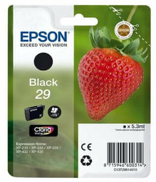 Epson Črna kartuša s črnilom EPSON 29