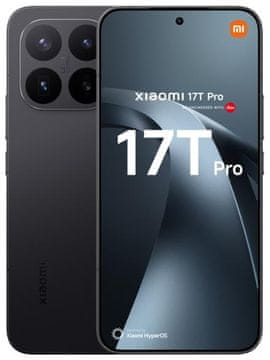 shumee XIAOMI 17T Pro 5G pametni telefon 12 GB/1 TB črne barve