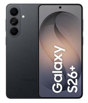 shumee SAMSUNG Galaxy S26+ 5G pametni telefon 12 GB/512 GB črne barve