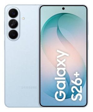 shumee SAMSUNG Galaxy S26+ 5G pametni telefon 12 GB/512 GB svetlo modre barve