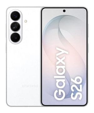 shumee Pametni telefon SAMSUNG Galaxy S26 5G 12 GB/512 GB bele barve