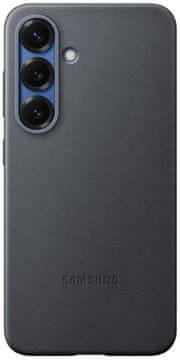 shumee SAMSUNG usnjen ovitek Kindsuit za Galaxy S25 EF-VS931PBEGWW črne barve