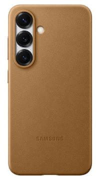 shumee SAMSUNG usnjen ovitek Kindsuit za Galaxy S25 EF-VS931PFEGWW zlate barve