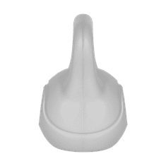 Rebel Utežna žoga za kettlebell 4 kg, siva, za vadbo ABS
