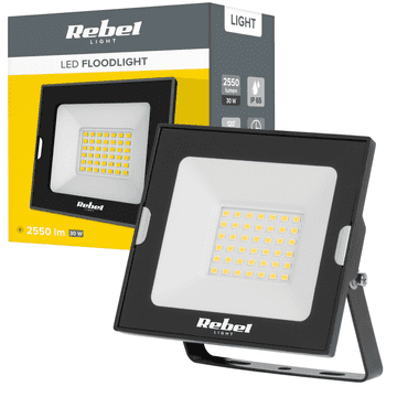Rebel Halogenska LED reflektorska svetilka 30W 4000K IP65 Rebel