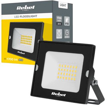 Rebel Halogenska LED reflektorska svetilka 20W 4000K IP65 Rebel