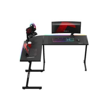 Igralna miza Huzaro Hero 6.0 črna RGB