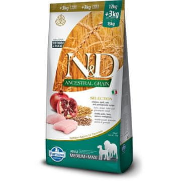 Farmina FARMINA Ancestral Grain Selection suha hrana za odrasle pse 15 kg