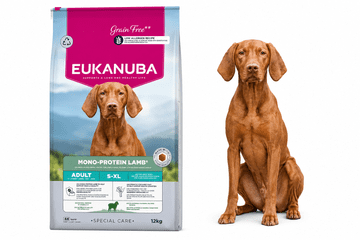 Eukanuba EUKANUBA Monoproteinska suha hrana za odrasle pse z jagnjetino 12 kg