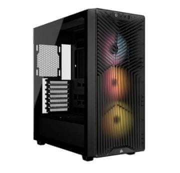 Corsair Corsair 3200D RS Midi Tower PC ohišje, črno s zatemnjenim steklom