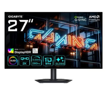 Gigabyte GIGABYTE WOLED 27 MONITOR MO27Q28GR 280Hz