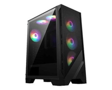 slomart MSI MAG Forge 120A AIRFLOW Midi Tower ohišje, črno